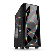 Dark Diamond PRO 4x12 cm 1x USB 3.0 2x USB 2.0 Fan Full Akrilik Oyuncu Kasası