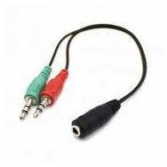 Dark DK-CB-AUC02 2x3.5 mm Stereo Erkek 3.5 mm Stereo Dişi Y Kablo