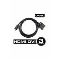 DARK DK-CB-DVIXHDMIL300 3 METRE DVI - HDMI ÇİFT YÖNLÜ GÖRÜNTÜ KABLOSU