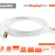 Dark DK-CB-MDPXHDMIL184K 1.8 mt Mini Display Port HDMI 4K Destekli Kablo