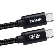 Dark DK-CB-USB240PD100 240 W 460 Mpbs PD USB Type-C Örgülü Ultra Hızlı Şarj Cihazı