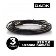 Dark DK-CB-USB2EXTL300 3 m USB 2.0 Uzatma Kablosu