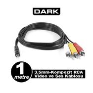 Dark DK-CB-VCOMX35 1 mt RCA Kablo