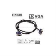Dark DK-CB-VGA150 1.5 mt VGA Ferrit Core EMI RFI Filtreli 6 mm Çaplı VGA Kablo