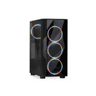 Dark DKCHDIAMONDPRO500 Diamond PRO 500 W 4x12 cm FRGB Full Akrilik Ön ve Yan Panel USB 3.0 Bilgisayar Kasası