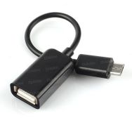Dark Micro USB 2.0 Tablet ve Akıllı Telefon İçin USB Giriş Dönüştürücü OTG Kablo