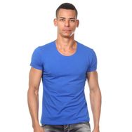 Darkzone 8505 Saks Bisiklet Yaka Basic Erkek T-shirt