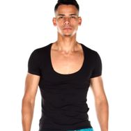 Darkzone DZN8701 Bisiklet Yaka Siyah Erkek T-Shirt