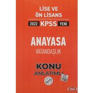 Data 2022 KPSS Lise ve Ön Lisans Anayasa Vatandaşlık Konu Anlatımlı