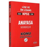Data 2022 KPSS Lise ve Ön Lisans Anayasa Vatandaşlık Soru Bankası