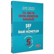 Data Yayınları 2022 GYS Aile ve Sosyal Politikalar Bakanlığı Şef ve İdari Hizmetler 5 Deneme