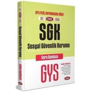Data Yayınları 2022 GYS SGK Soru Bankası