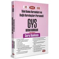 Data Yayınları 2022 GYS Tüm Kamu Kurumları Ortak Konular Soru Bankası