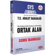 Data Yayınları - 2023 GYS Adalet Bakanlığı Ortak Alan Soru Bankası
