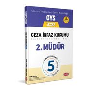 Data Yayınları - 2023 GYS Ceza ve Tevkifevleri 2. Müdür 5 Deneme Sınavı