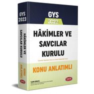 Data Yayınları - 2023 GYS Hakimler Savcılar Kurulu Konu Anlatım