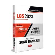 Data Yayınları 2023 LGS 1. Dönem Sayısal Soru Bankası