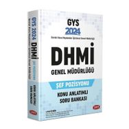 Data Yayınları 2024 DHMİ Genel Müdürlüğü Şef Pozisyonu GYS Konu Anlatımlı Soru Bankası