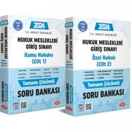 Data Yayınları 2024 Hukuk Meslekleri Giriş Sınavına Hazırlık Tamamı Çözümlü Soru Bankası 1 2 Cilt
