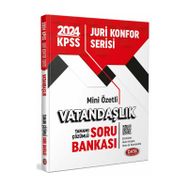 Data Yayınları 2024 KPSS Jüri Konfor Serisi Vatandaşlık Soru Bankası