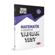 Data Yayınları 2024 KPSS Matematik Yaprak Test
