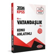Data Yayınları 2024 KPSS Ultra Serisi Vatandaşlık Konu Anlatımlı