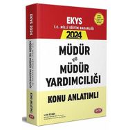 Data Yayınları 2024 MEB EKYS Müdür ve Müdür Yardımcılığı Konu Anlatımlı