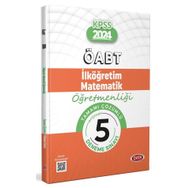 Data Yayınları - 2024 ÖABT İlköğretim Matematik Öğretmenliği Tamamı Çözümlü 5 Deneme Sınavı
