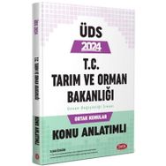 Data Yayınları - 2024 UDS Tarım ve Orman Bakanlığı Ortak Konular Hazırlık Kitabı