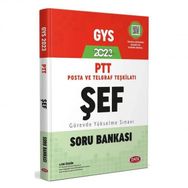 Data Yayınları Data GYS PTT Şef Görevde Yükselme Soru Bankası