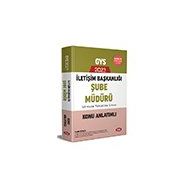 Data Yayınları - İletişim Başkanlığı GYS Şube Müdürü Konu Anlatımlı