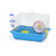 DaYang Aksesuarlı 35x26x23 cm Mavi Hamster Kafesi