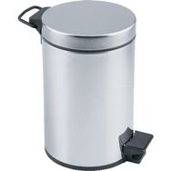 Dayco Paslanmaz Krom Pedallı 12 lt Çöp Kovası
