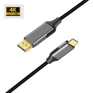 Daytona K-01 Type-C to Display Port DP 4K HD 60 hz 1.8 m Görüntü Aktarım Kablosu