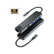 Daytona TC090 Type-C To 3xUsb 3.0 4K Ultra Hd HDMI RJ45 Gigabit Ethernet Pd Şarj Çevirici Adaptör