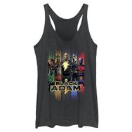 DC COMİCS Black Adam Blkadam Vert Poster Black Heather Kadın Atlet