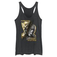 DC COMİCS Black Hawk vs Cast Black Heather Kadın Atlet