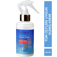 Dead Sea SPF50 150 ml Spa Magik Sunsafe Clear Sprey Güneş Kremi