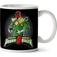 Deadpool Mighty Mercin Green Power Ranger Baskılı Kupa