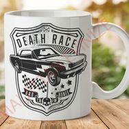 Death Race Baskılı Kupa