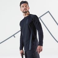 Decathlon Artengo Siyah Thermic Erkek Uzun Kollu Tenis T-Shirt