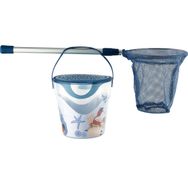 Decathlon Caperlan 18 cm / 39 cm Mavi Balık Kovası ve Kepçesi Keşif Seti
