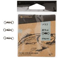 Decathlon Caperlan Swivel Strong Siyah X3 Tuzlu Su Nikel Fırdöndü