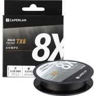 Decathlon Caperlan TX8 B5 Gri 130 mm Balıkçılık Örgü Misina