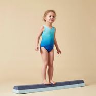 Decathlon Domyos 500 Yeşil Çocuk Jimnastik Mayosu