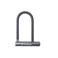 Decathlon Elops 500 Gri U Bisiklet Kilidi