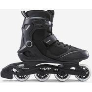 Decathlon FIT100 Urban Paten Yetişkin Siyah Gri Fitness Paten