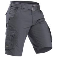 Decathlon Forclaz 100 Travel Erkek Gri Şort