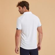 Decathlon Fouganza Binicilik Beyaz Erkek Polo T-shirt