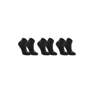 Decathlon Kiprun Atletizm 3 Çift Siyah Unisex Çocuk Çorap